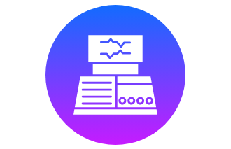 InnoShore Projektsteuerung InnoShore: Computer mit Diagrammen visualisiert IT-Lösungen und Projektfortschritt.